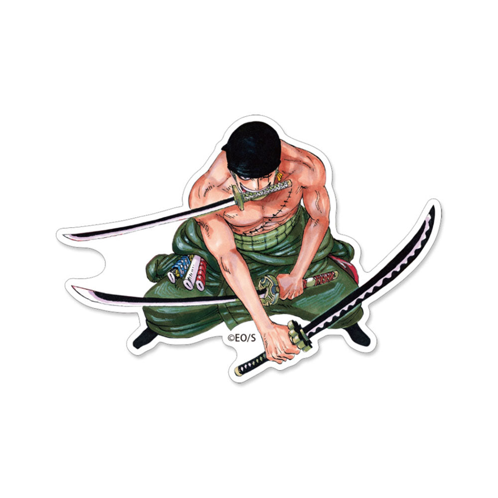 ONE PIECE』ダイカットステッカー ゾロ – JUMP SHOP