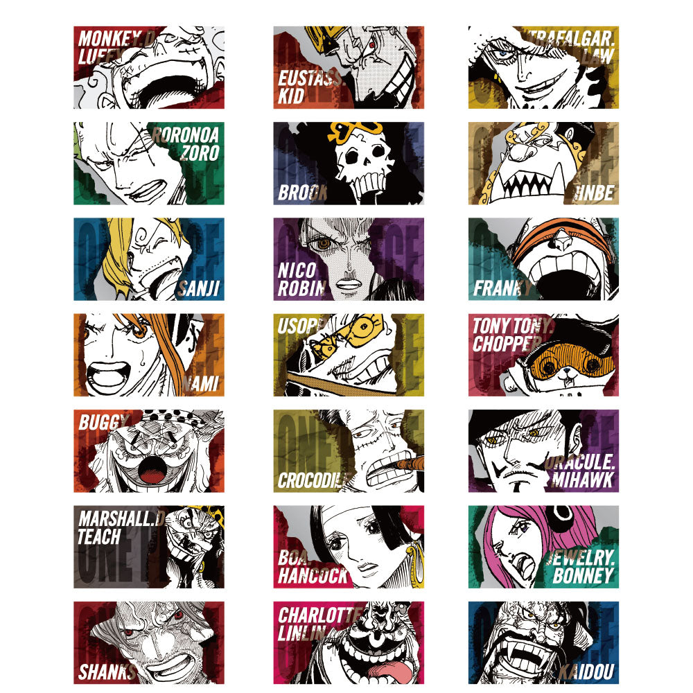 ONE PIECE キャラクターコレクション ONE PIECE』キャラクターズコレクションカード3枚入り（全7組