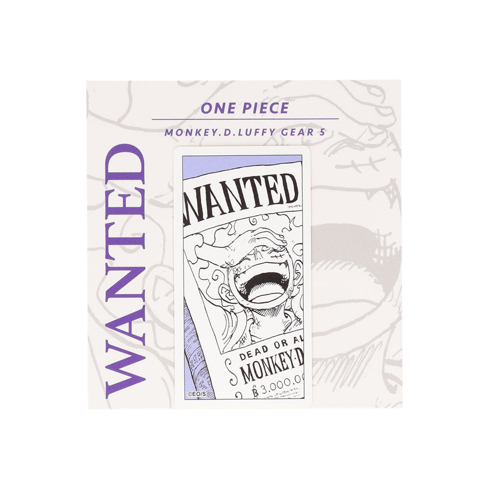 ONE PIECE』コマステッカー WANTED(MONKEY.D.LUFFY) – JUMP SHOP