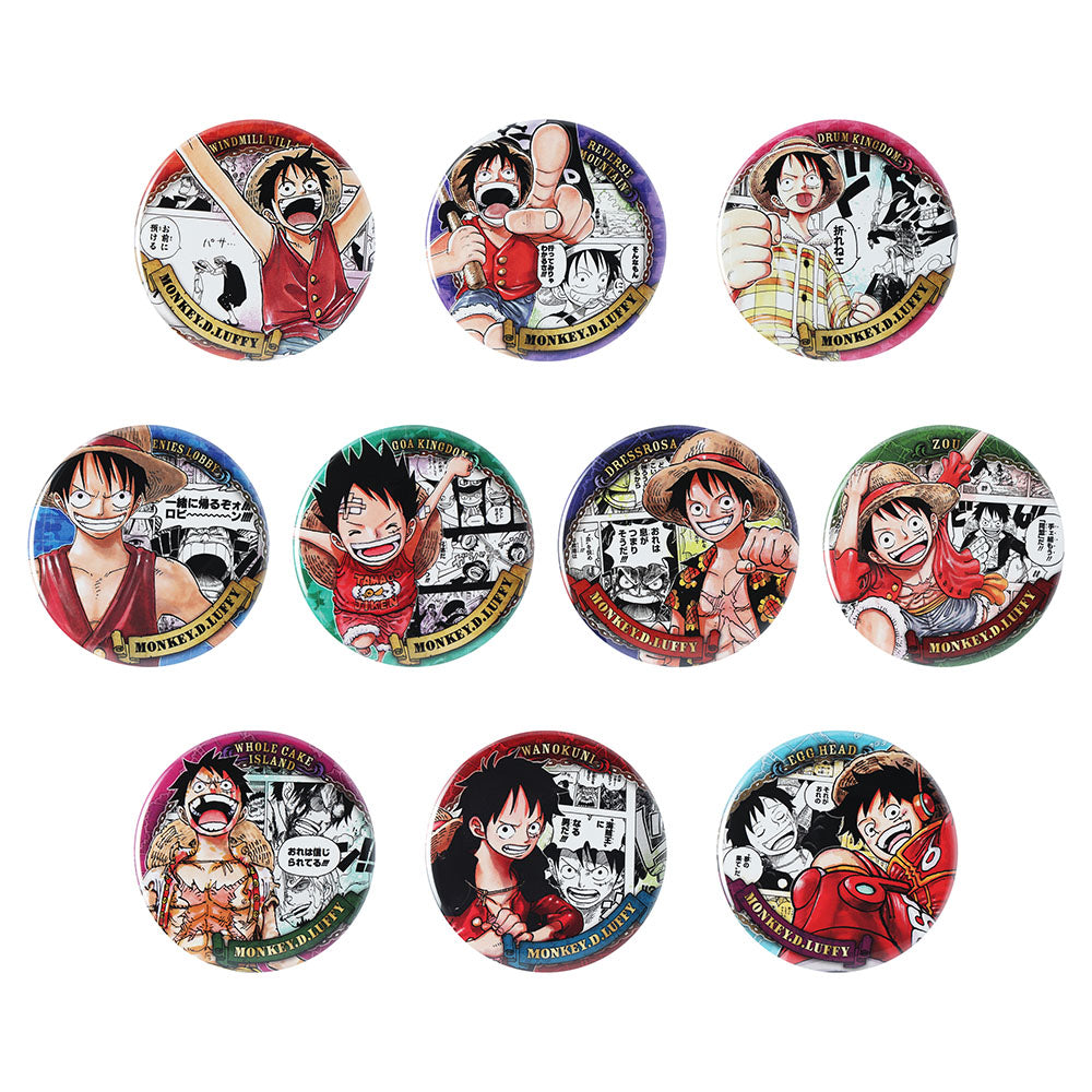 ONE PIECE』コレクション缶バッジ“HEROES” 【モンキー・D・ルフィ】第
