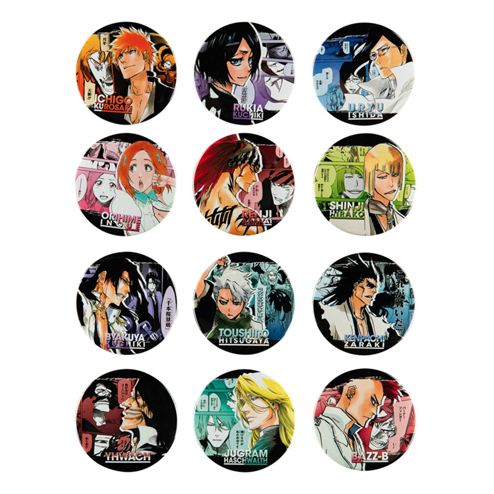 JAS】『BLEACH』コレクション缶バッジ “BATTLES”－千年血戦篇－（全12