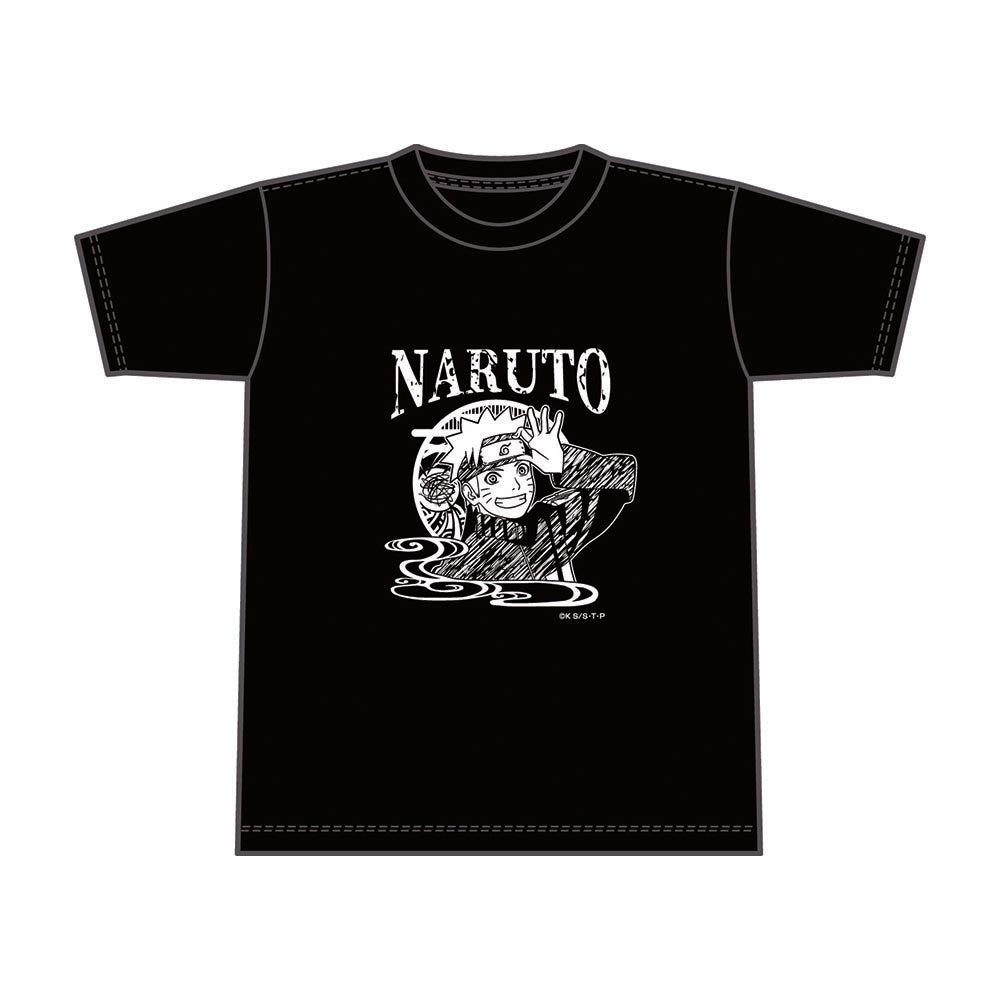NARUTO The Live Tシャツ NARUTO-ナルト- 疾風伝 切り絵シリーズ TシャツVol.2 うずまきナルト L
