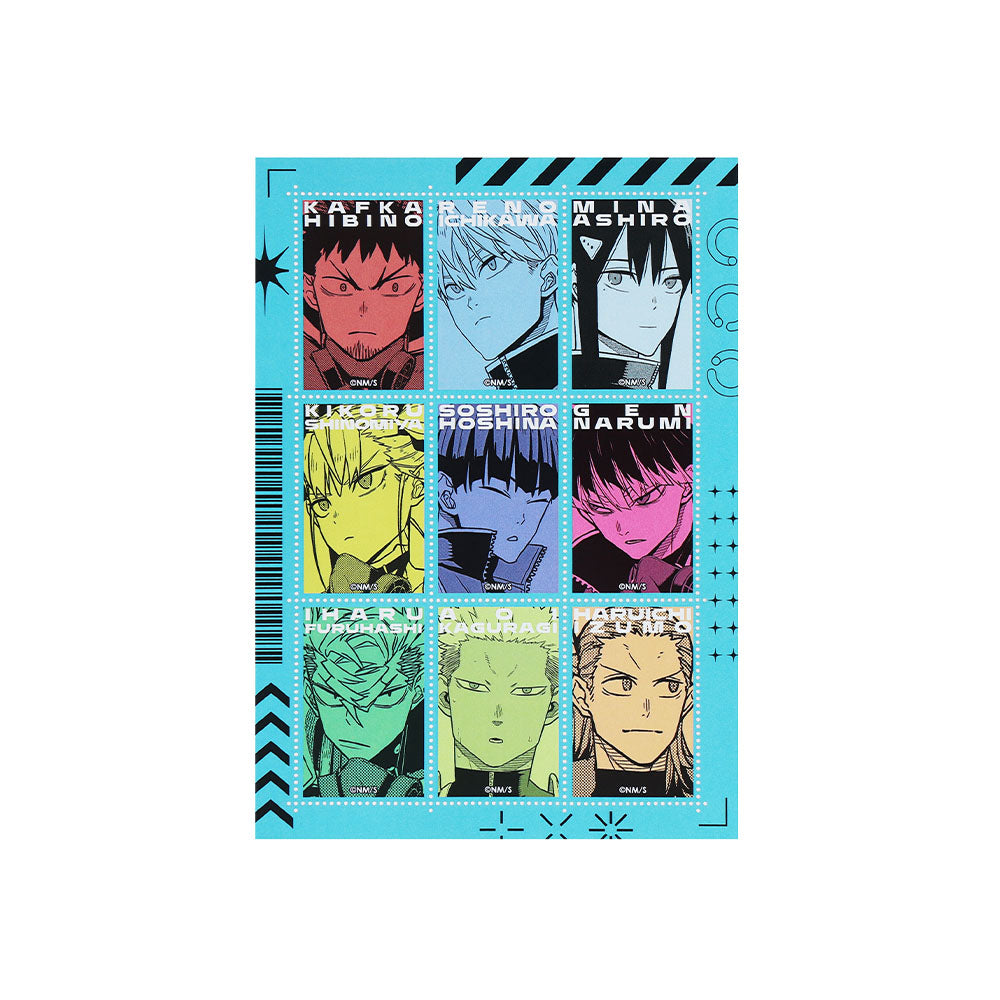 怪獣8号』切手風シール – JUMP SHOP
