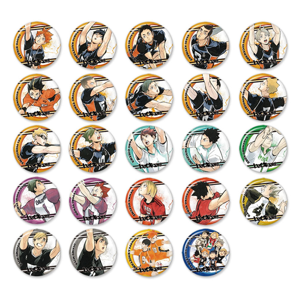 ハイキュー!!』コレクション缶バッジ 第5弾 (全24種) – JUMP SHOP