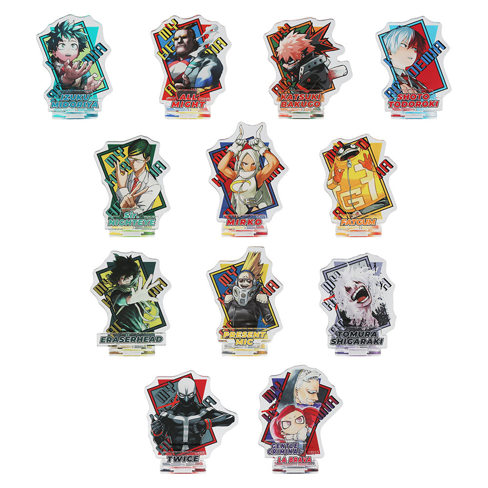僕のヒーローアカデミア まとめ売り フィギュア グッズ アニメグッズ 僕のヒーローアカデミア』アクリルフィギュアコレクション 第3弾 全種