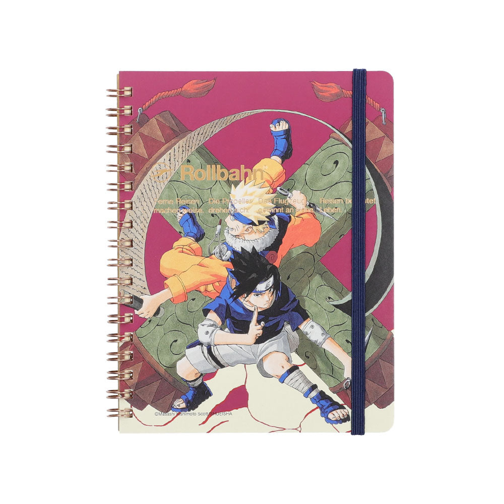 RofJ】×DELFONICS『NARUTO-ナルト-』Rollbahn Spiral bound notebook L