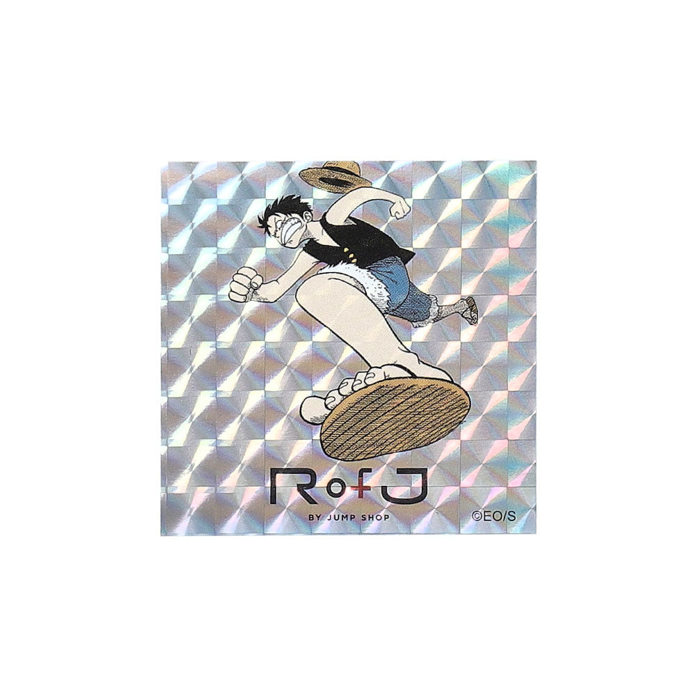 RofJ】『ONE PIECE』HOLOGRAM SQUARE STICKER #1ルフィ – JUMP SHOP