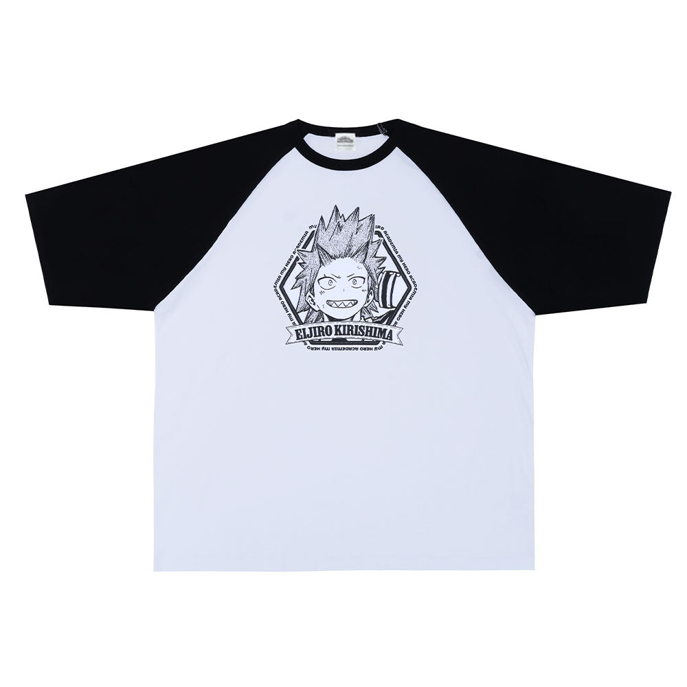 ヒロアカ　相澤消太　ラグランTシャツ ジャンプショップ ヒロアカ 相澤消太 グランTシャツ ジャンプショップ 僕のヒーロー