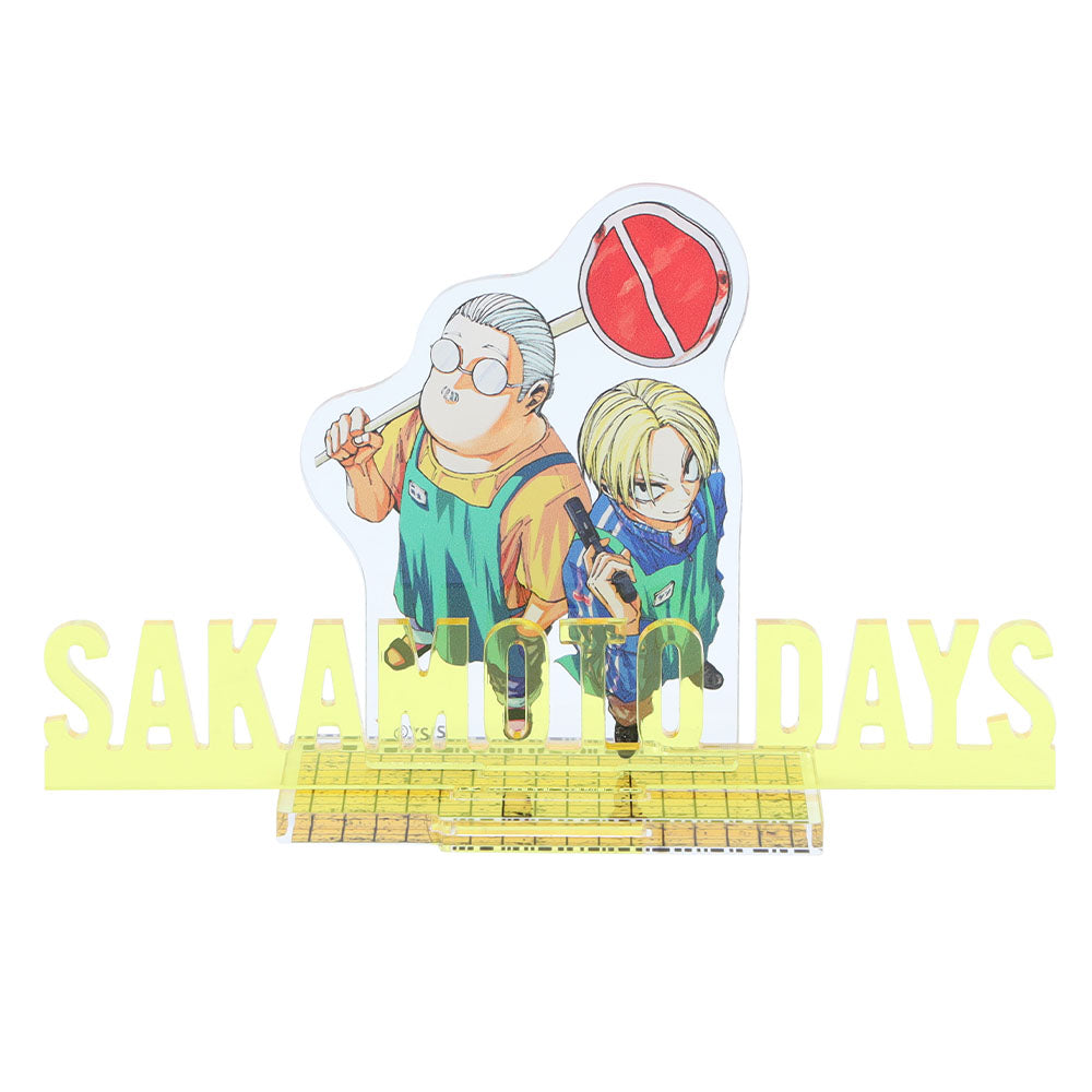 SAKAMOTO DAYS　サカモトデイズ　1巻　初版　ロゴアクリルスタンド付き 4530430533862.jpg?v=1764121844