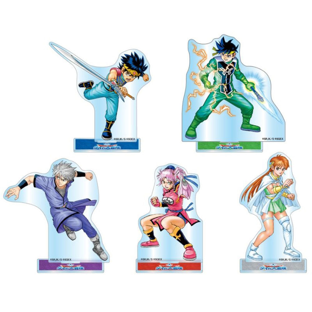 DRAGON QUEST -ダイの大冒険-』アクリルフィギュア5種セット – JUMP SHOP