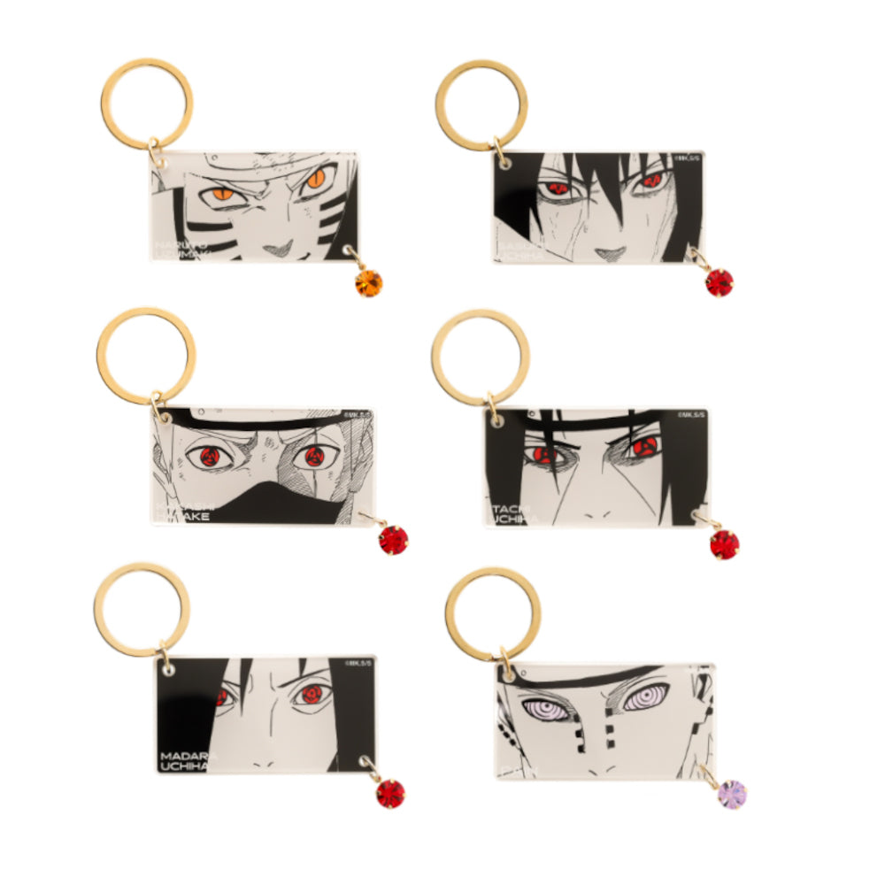 うちはマダラ NARUTO キーリングコレクション 未開封 10点 NARUTO-ナルト-』キーリングコレクション－The Eye's－（全6種