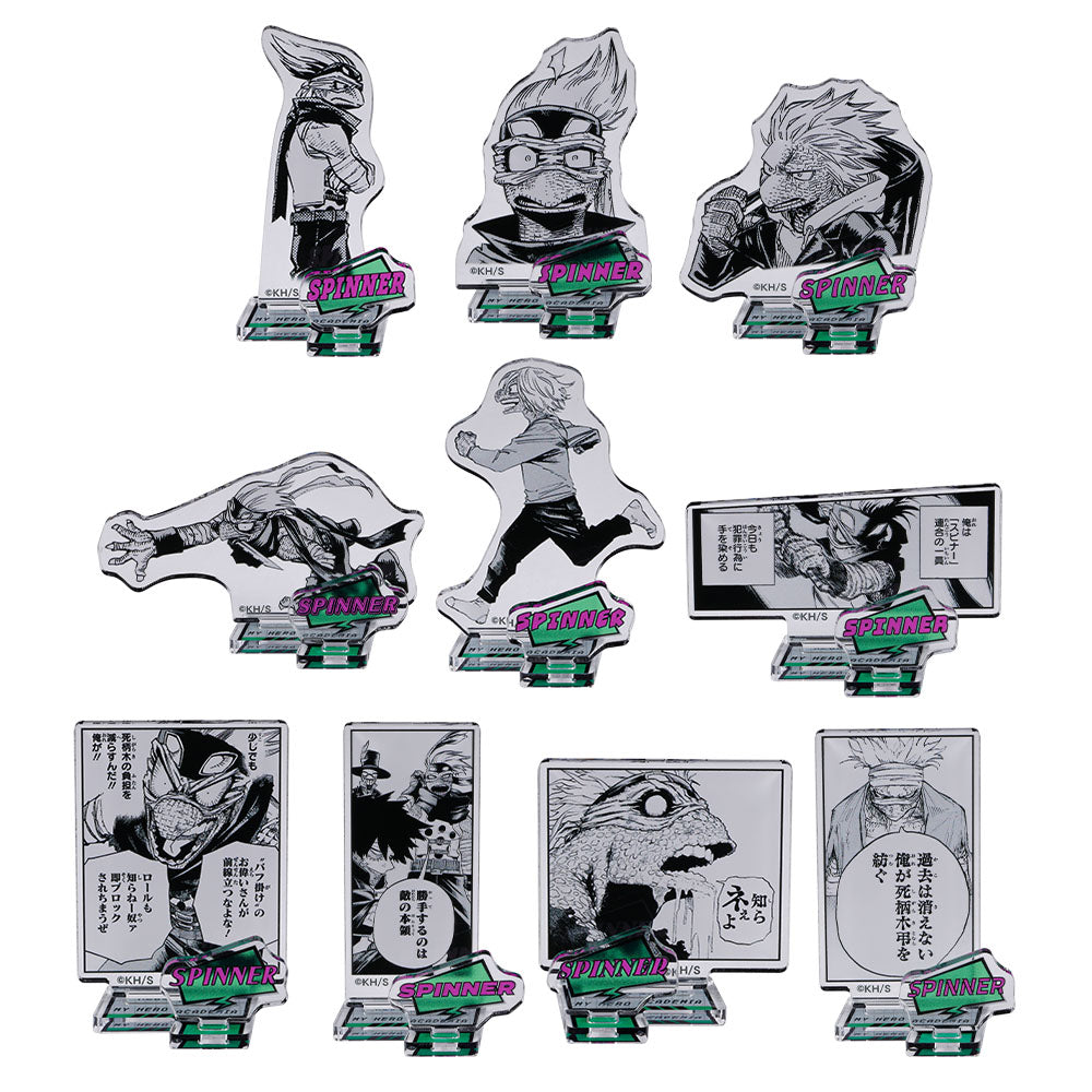 僕のヒーローアカデミア　スピナー　アクリルフィギュアコレクションvillains 僕のヒーローアカデミア』アクリルフィギュアコレクション“VILLAINS