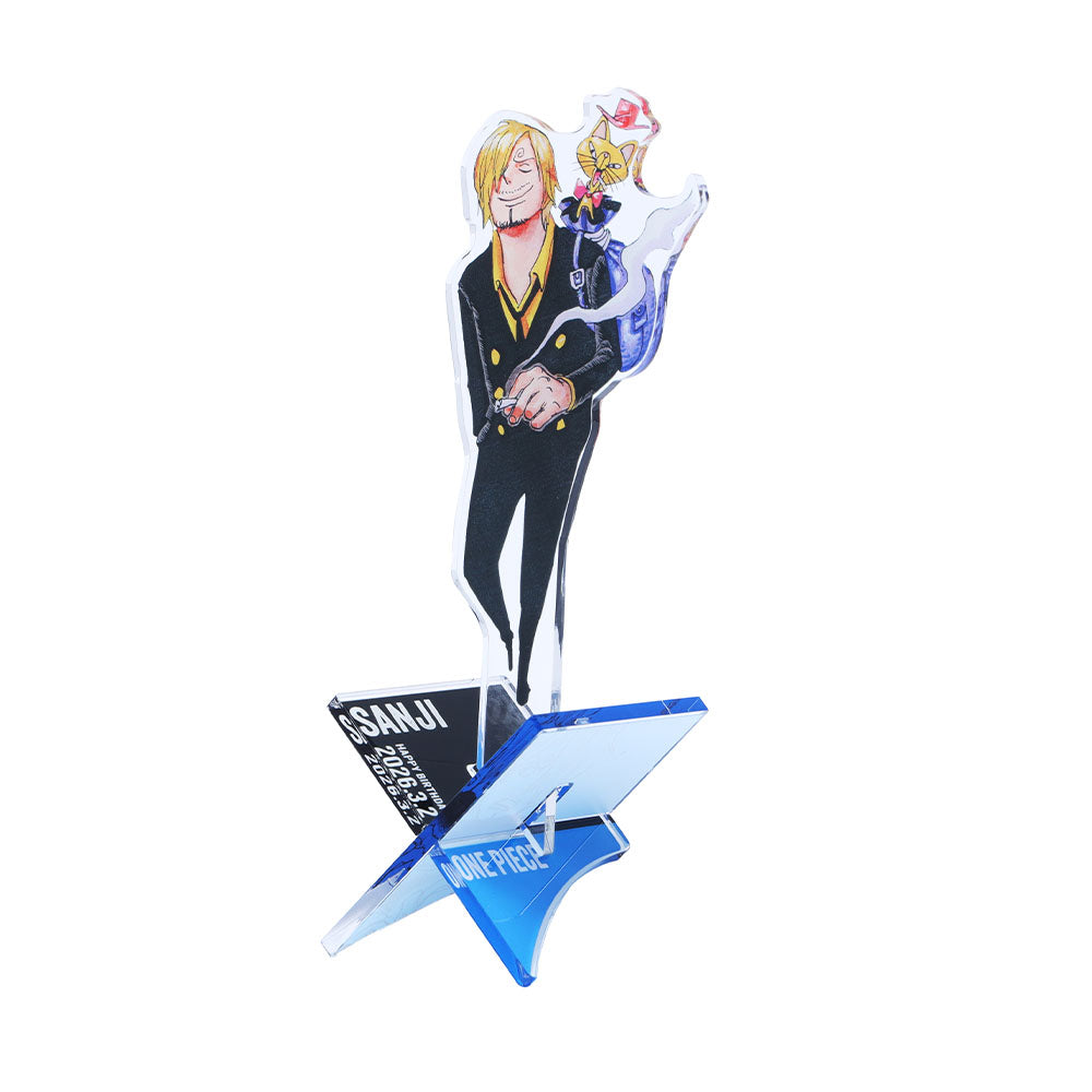 ONE PIECE』バースデイアクリル“X”フィギュア－with－ サンジ – JUMP SHOP
