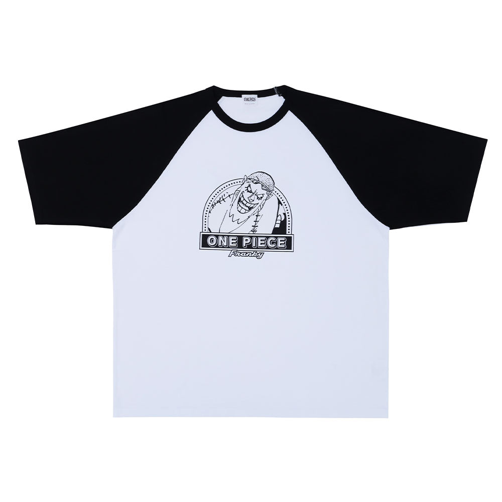ONE PIECE』ラグランTシャツ “HEROES” フランキー – JUMP SHOP