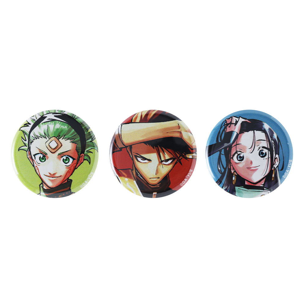 呪術廻戦≡』mini缶バッジ3個セット – JUMP SHOP