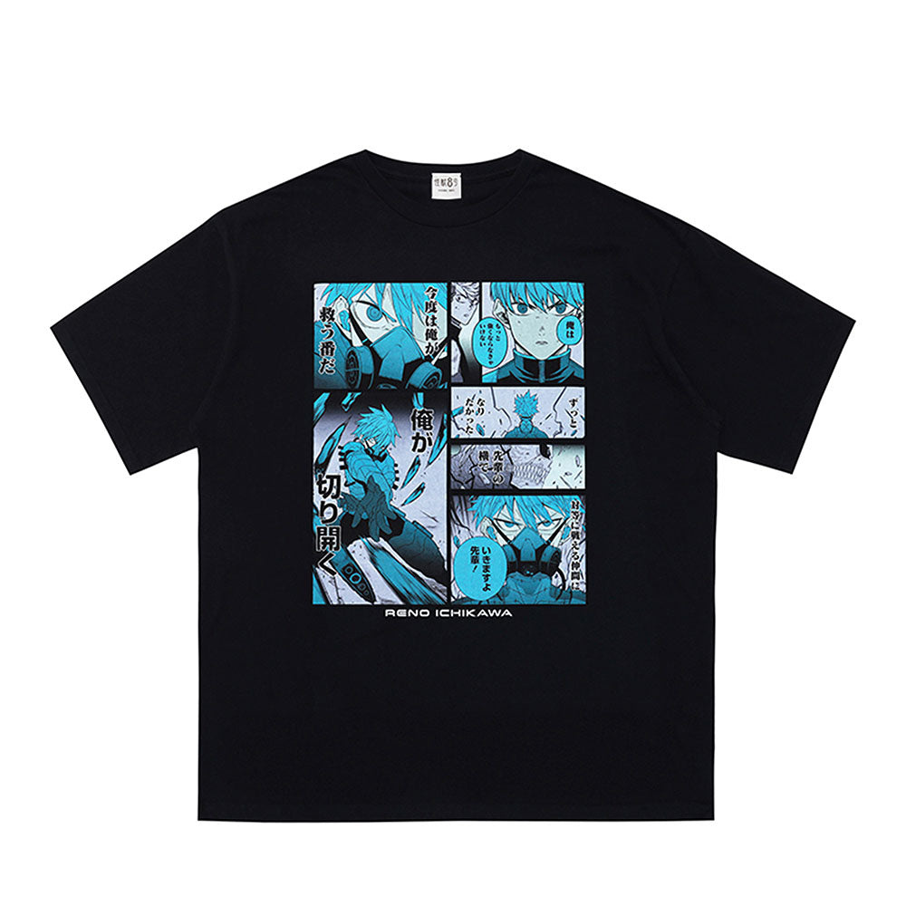 怪獣8号』ビッグシルエットTシャツ “HEROES” 市川レノ – JUMP SHOP