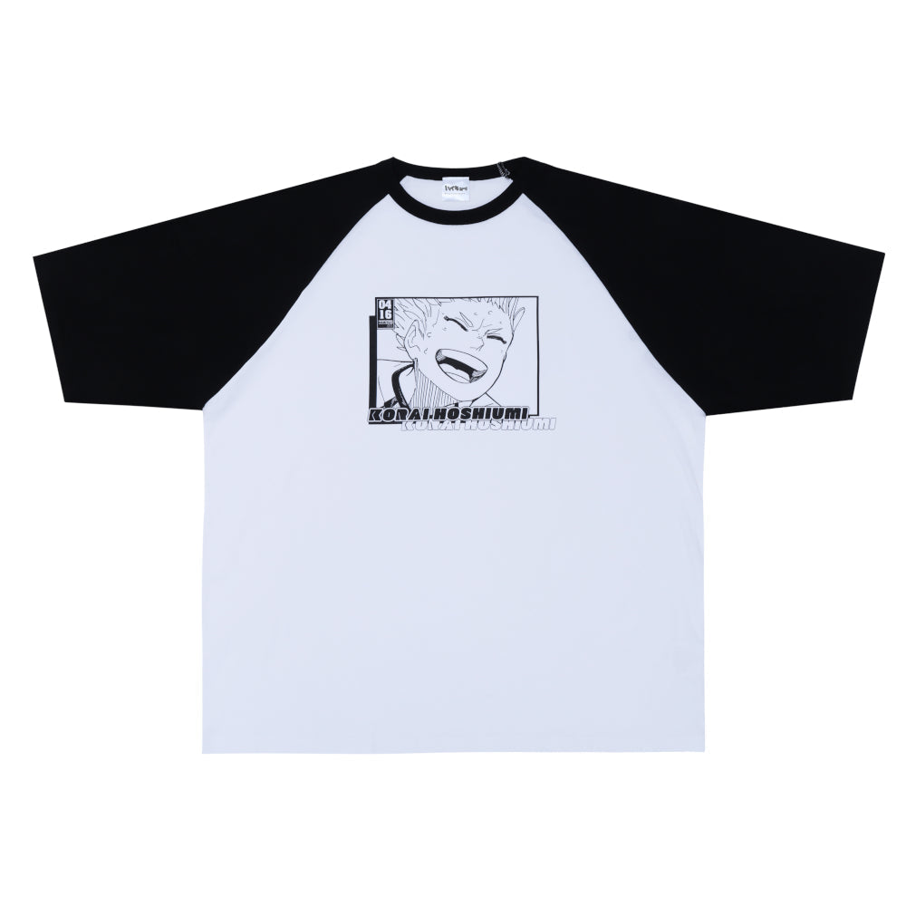 ハイキュー!!』ラグランTシャツ “HEROES” 星海光来 – JUMP SHOP