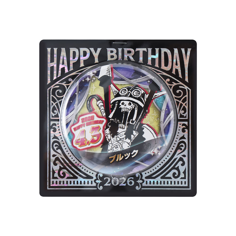 ONE PIECE』バースデイ缶バッジ ブルック – JUMP SHOP