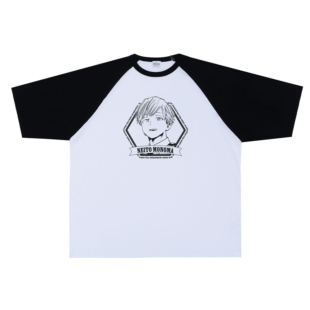 僕のヒーローアカデミア』ラグランTシャツ “HEROES” 物間寧人 – JUMP SHOP