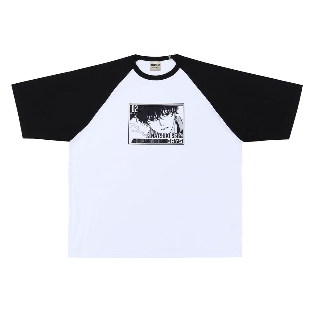 SAKAMOTO DAYS』ラグランTシャツ “HEROES” 勢羽夏生 – JUMP SHOP