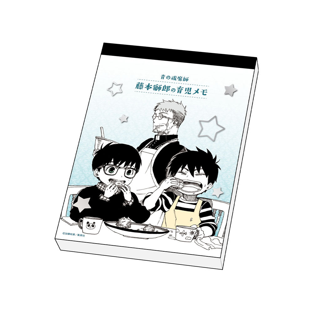 青の祓魔師』藤本獅郎の育児メモ ブロマイド付き – JUMP SHOP