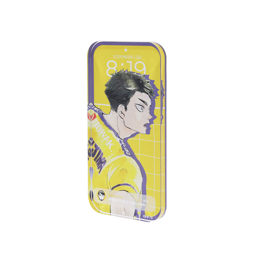 ハイキュー　アクリルブロック　HEROES 牛島 ハイキュー!!』スマートブロック 牛島若利 – JUMP SHOP