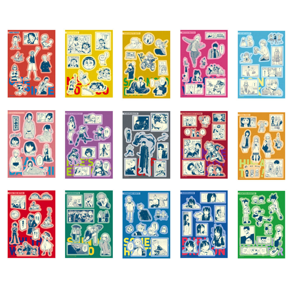 週刊少年ジャンプ ひかる！チャチャチャ シール 週刊少年ジャンプ」シールシートコレクション （全15種／ランダム1種