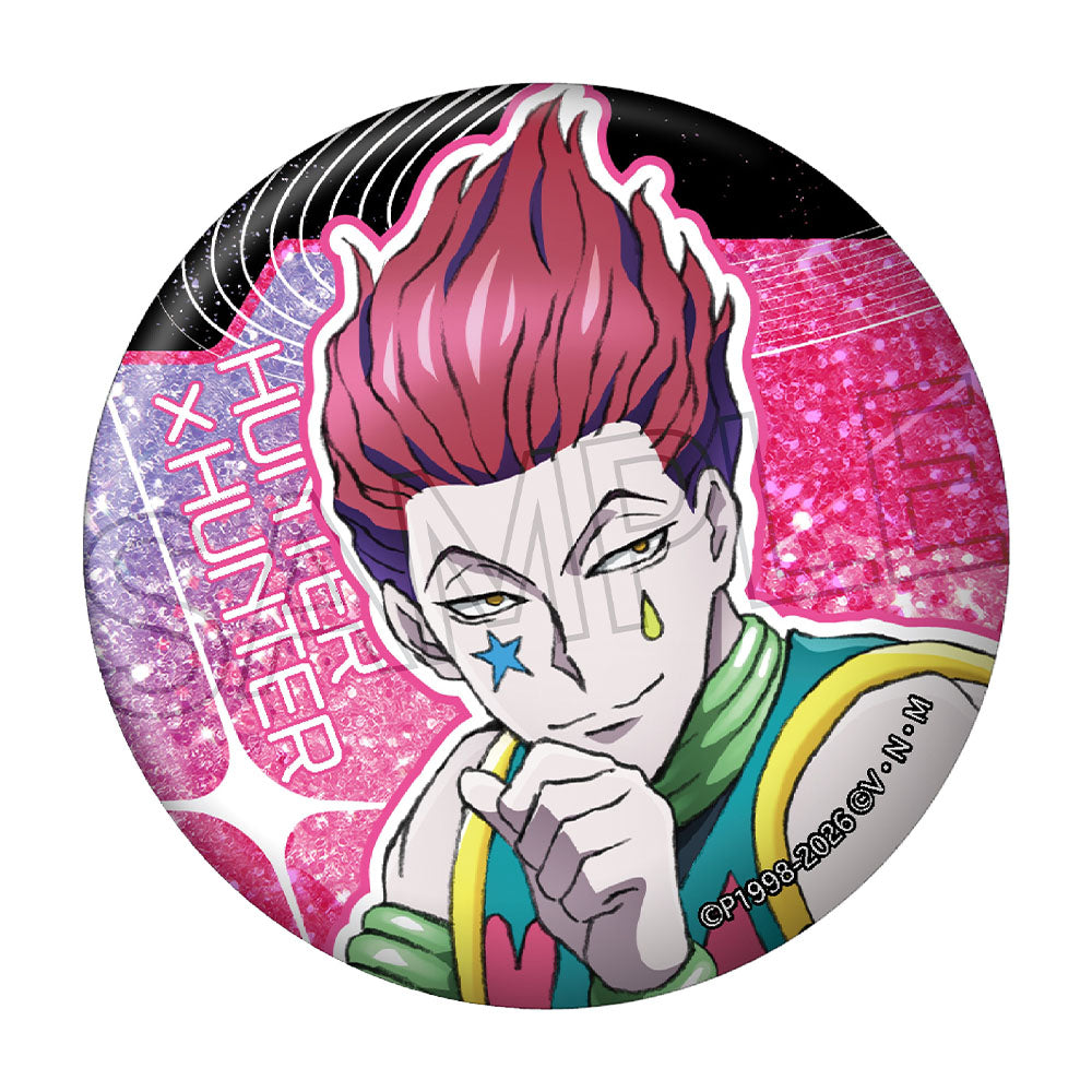 HUNTER×HUNTER グリッター缶バッジ vol.6 ヒソカ – JUMP SHOP