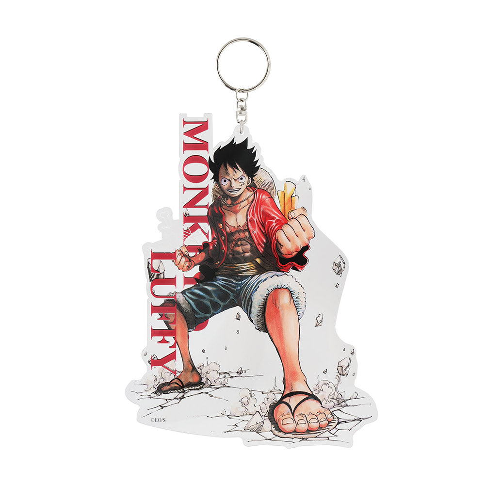 ONE PIECE ワンピース ルフィ フィギュア付きキーホルダー レア物 ONE PIECE』アクリルMEGAキーホルダー ルフィ – JUMP SHOP