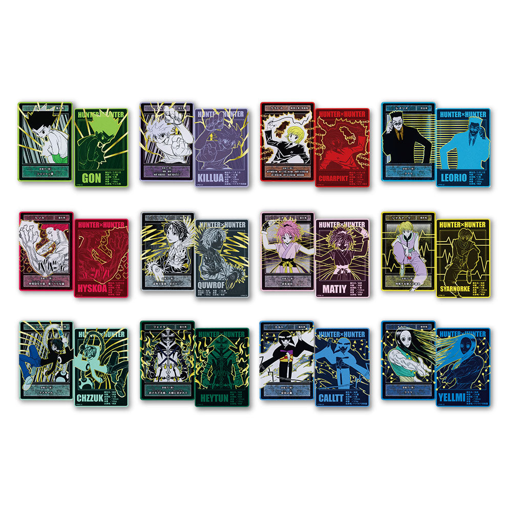 100個セット■HUNTER×HUNTER ステータスカードコレクション 第1弾 HUNTER×HUNTER』ステータスカードコレクション 第1弾 （全12種