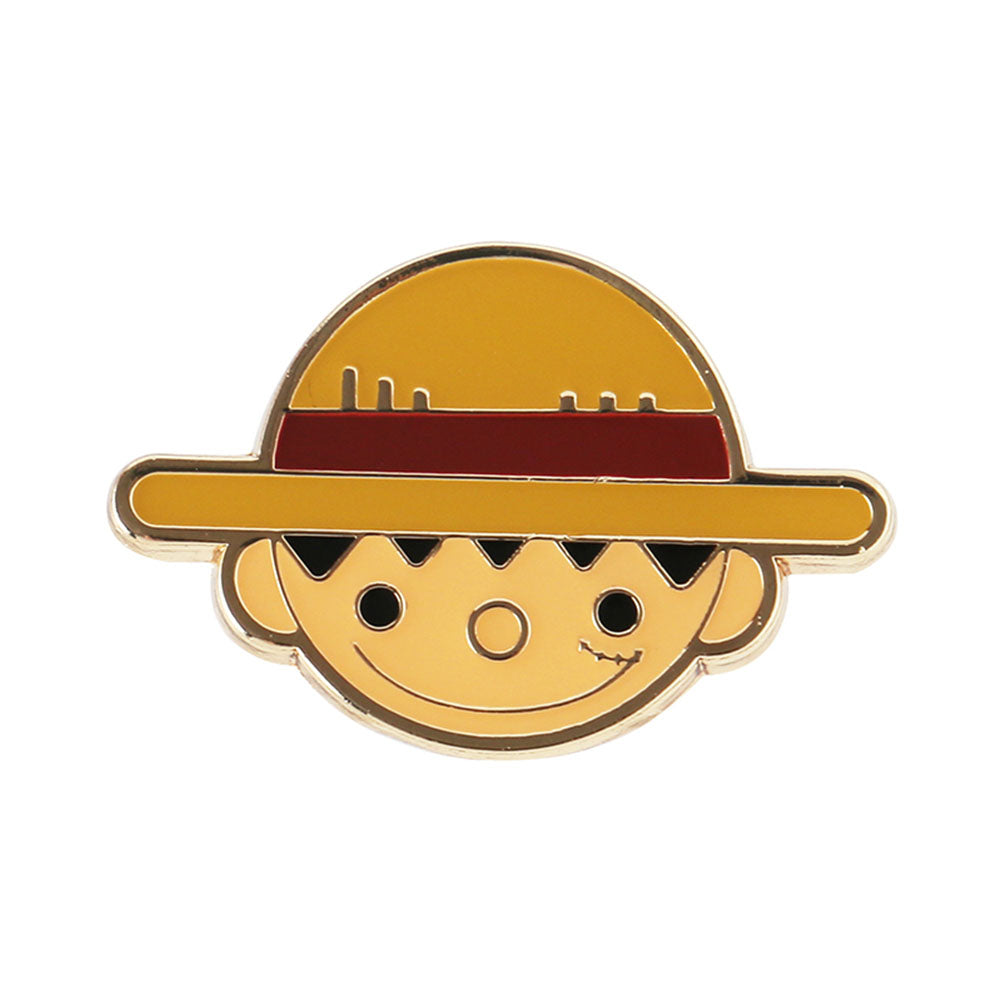 『ONE PIECE』ルフィセンパイピンバッヂ