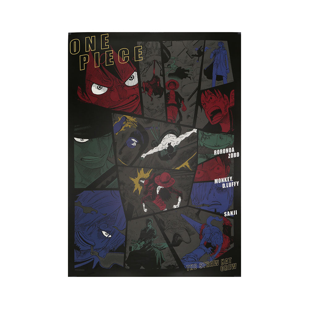 『ONE PIECE』A全アートポスター　ルフィ＆ゾロ＆サンジ