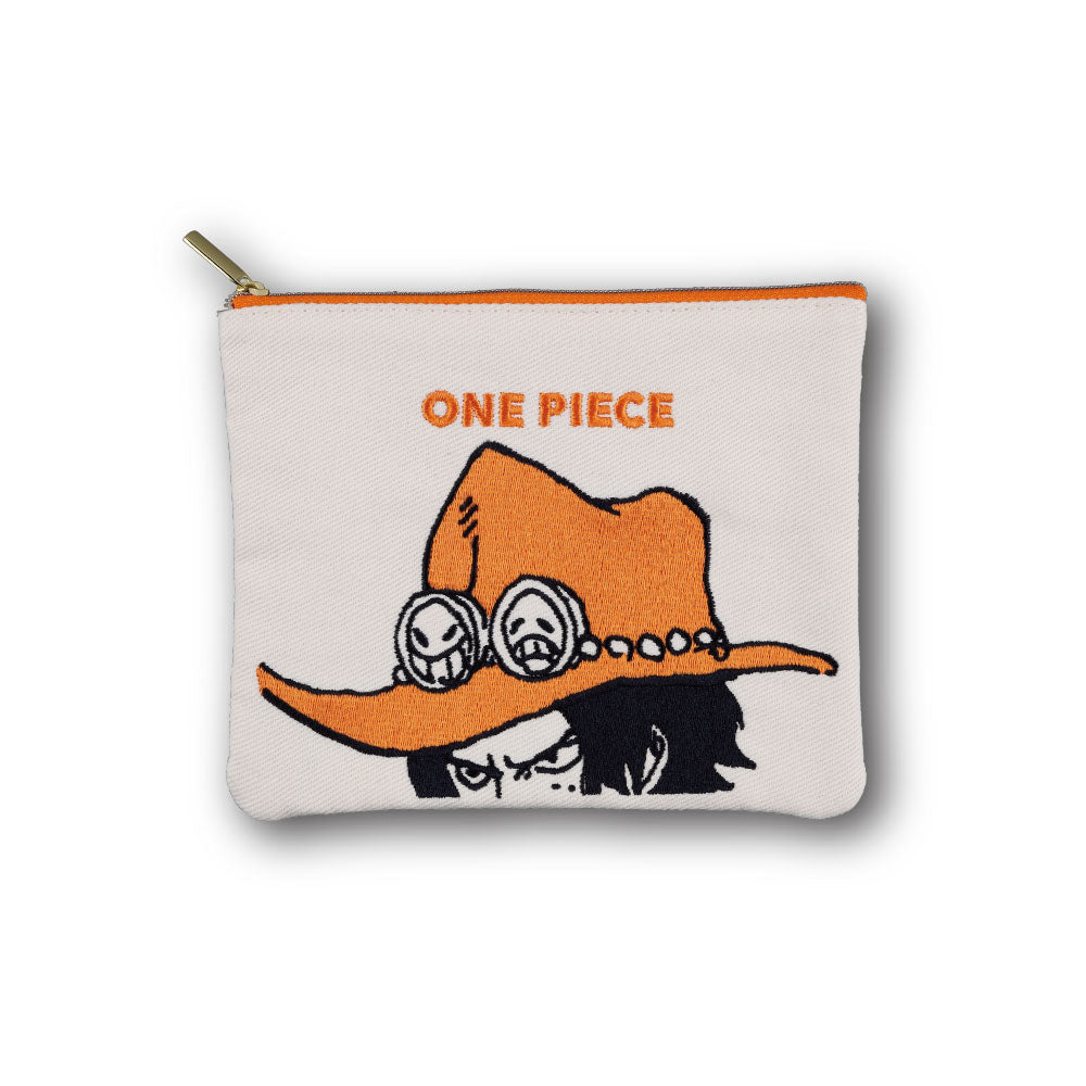 ONE PIECE』刺繍デニムポーチ エース – JUMP SHOP