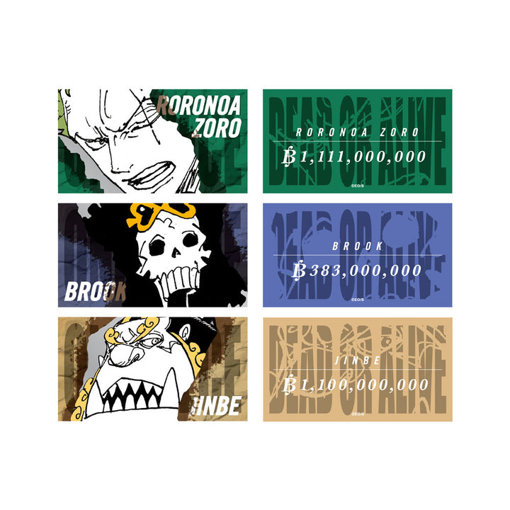 『ONE PIECE』キャラクターズコレクションカード3枚入り（全7組／ランダム1組入り）