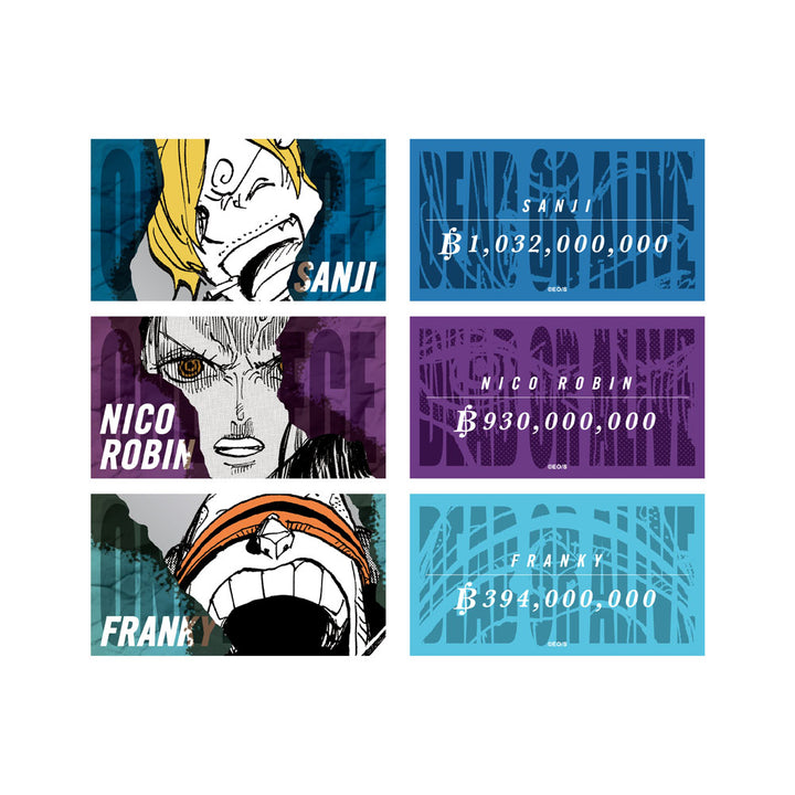 『ONE PIECE』キャラクターズコレクションカード3枚入り（全7組／ランダム1組入り）