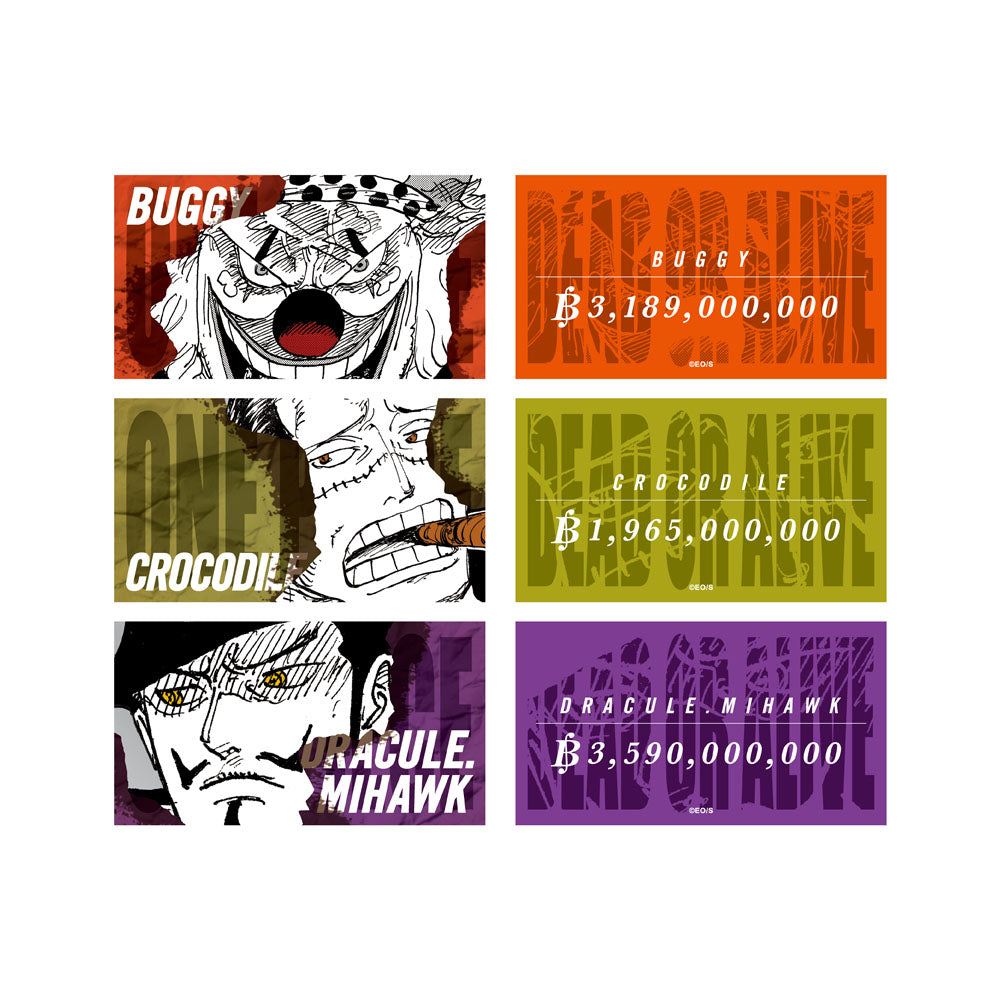 『ONE PIECE』キャラクターズコレクションカード3枚入り（全7組／ランダム1組入り）
