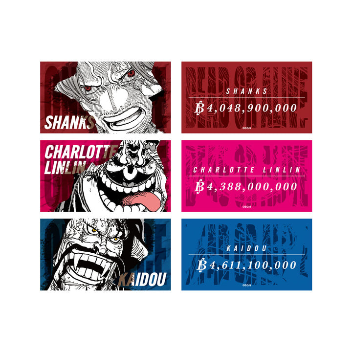 『ONE PIECE』キャラクターズコレクションカード3枚入り（全7組／ランダム1組入り）