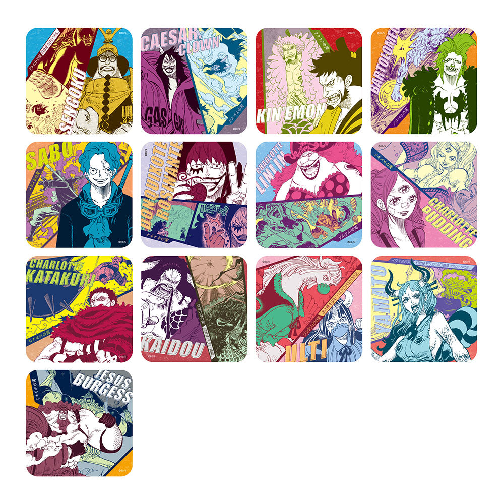 ONE PIECE』アートコースター(R) 第4弾 －悪魔の実の能力者たち－ 全種