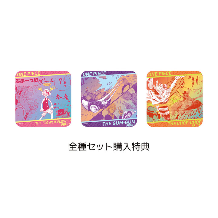 『ONE PIECE』アートコースター(R)　第4弾　－悪魔の実の能力者たち－　全種セット（全45種＆特典3種／計48種入り）