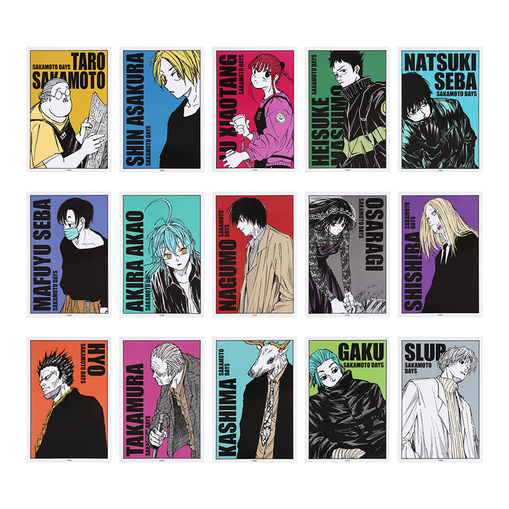 『SAKAMOTO DAYS』ターゲットブロマイドコレクション　（全15種／ランダム1種入り）