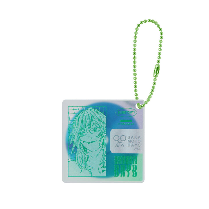 『SAKAMOTO DAYS』ディスク風キーホルダーコレクション2個セット　赤尾リオン／赤尾晶