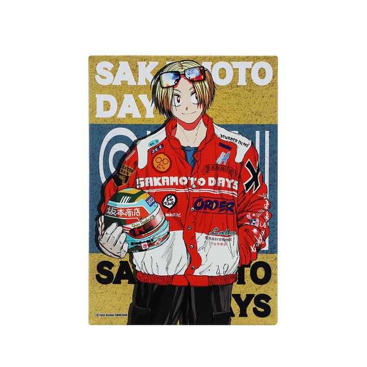 『SAKAMOTO DAYS』フルカラーアートボード　「HOW TO RIDE SHIN's MOTORBIKE」