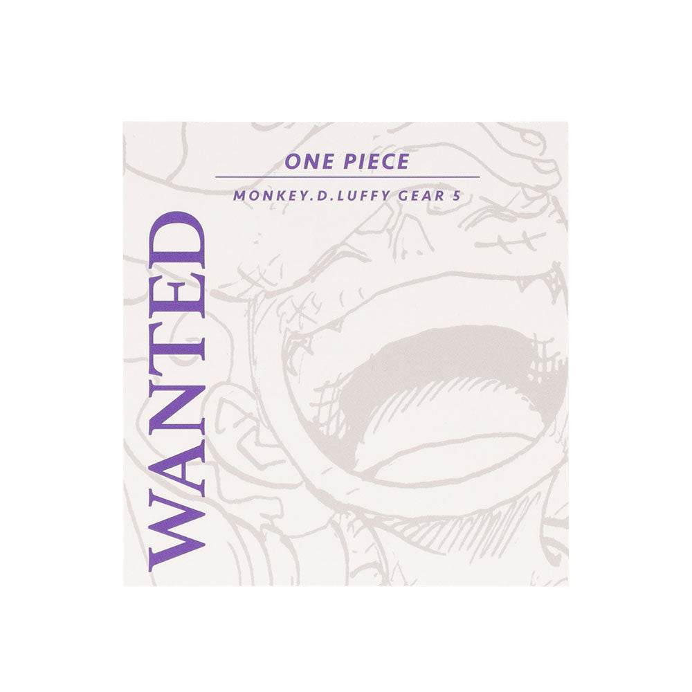 『ONE PIECE』コマステッカー　WANTED(MONKEY.D.LUFFY)