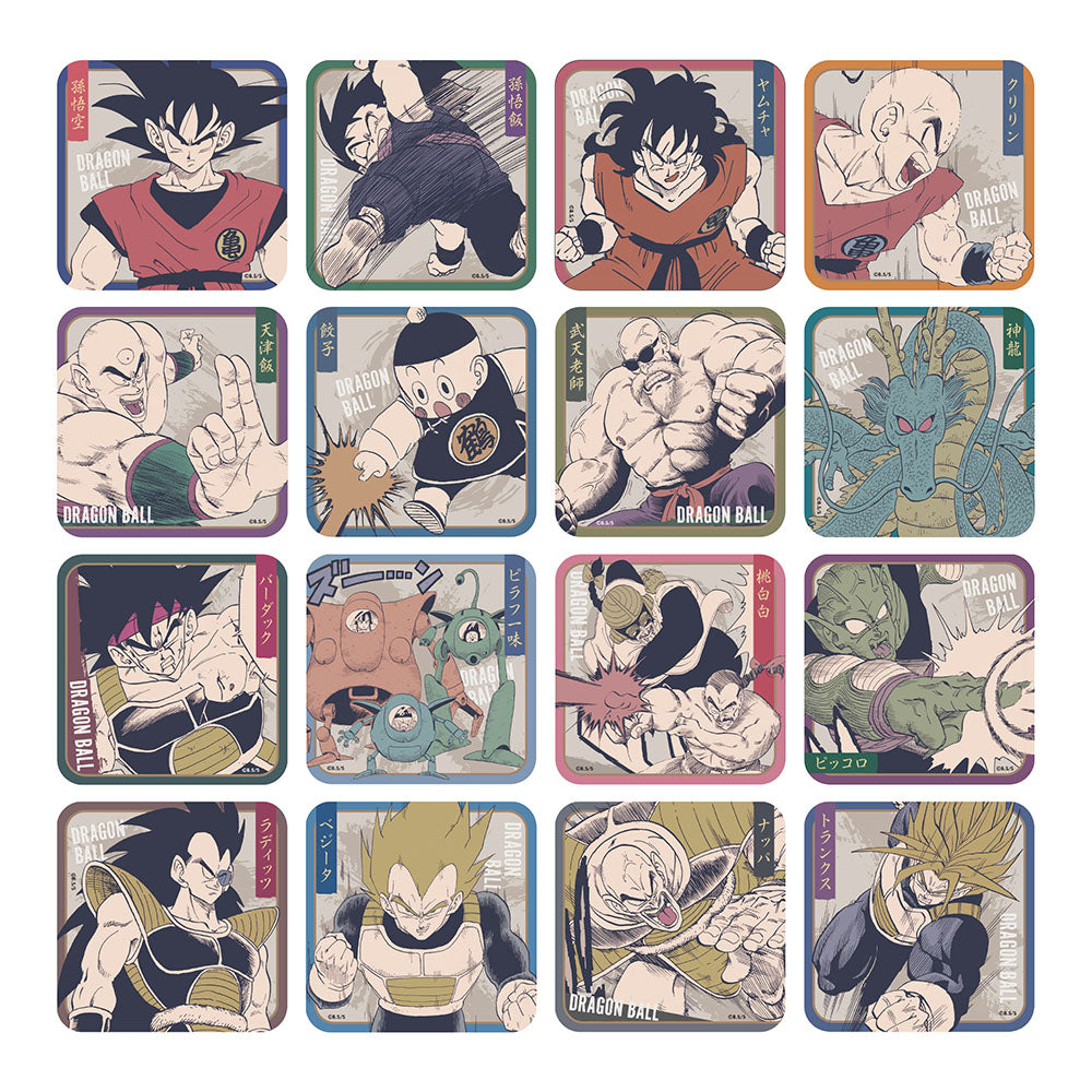 【JAS】『DRAGON BALL』アートコースター(R)　 第2弾　全種セット　（全45種＆特典3種／計48種入り）