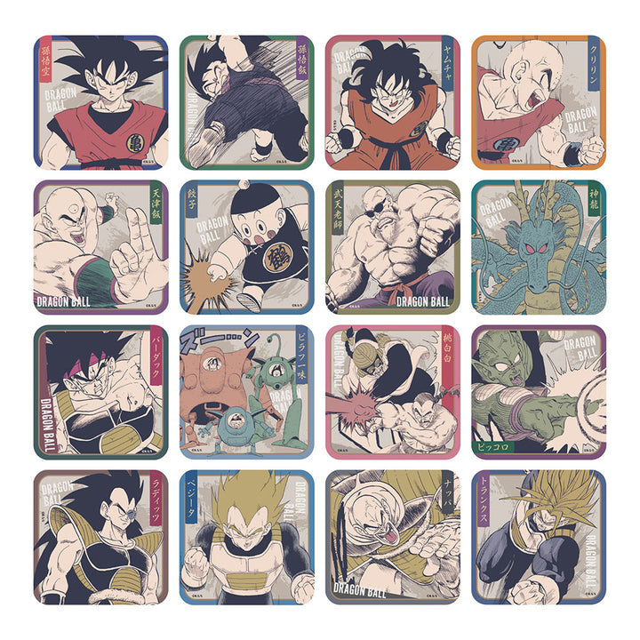 【JAS】『DRAGON BALL』アートコースター(R)　 第2弾　全種セット　（全45種＆特典3種／計48種入り）