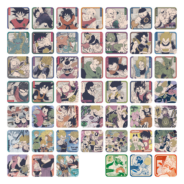 【JAS】『DRAGON BALL』アートコースター(R)　 第2弾　全種セット　（全45種＆特典3種／計48種入り）