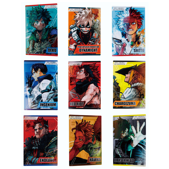『僕のヒーローアカデミア』レンチキュラー絵はがきコレクション　（全9種／ランダム1種入り）