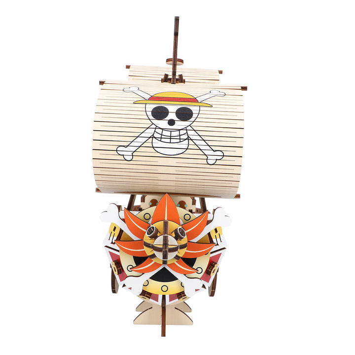 Wooden　Art　ki-gu-mi　サウザンド・サニー号　MEGA Color Ver.