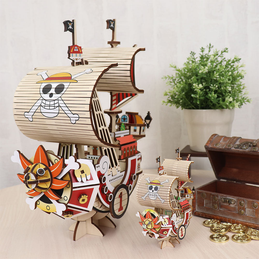 Wooden　Art　ki-gu-mi　サウザンド・サニー号　MEGA Color Ver.