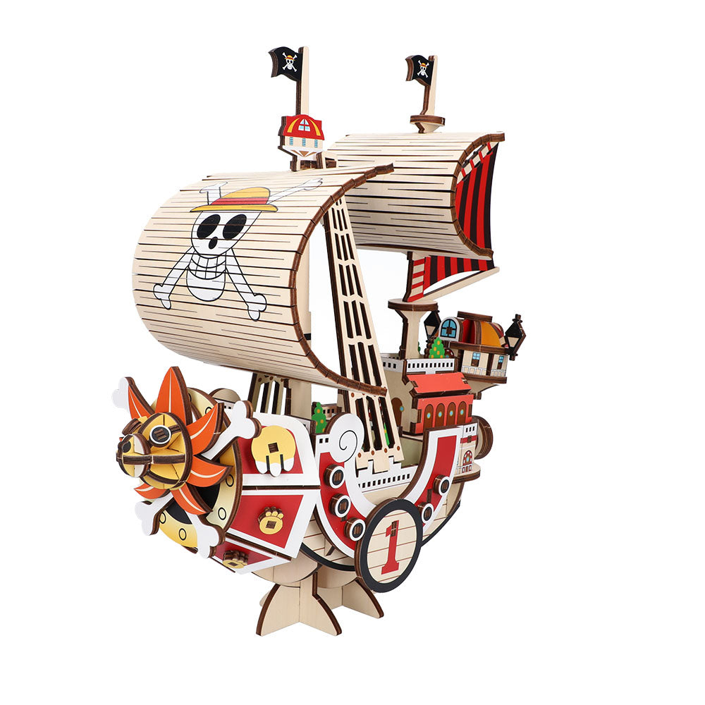 Wooden　Art　ki-gu-mi　サウザンド・サニー号　MEGA Color Ver.